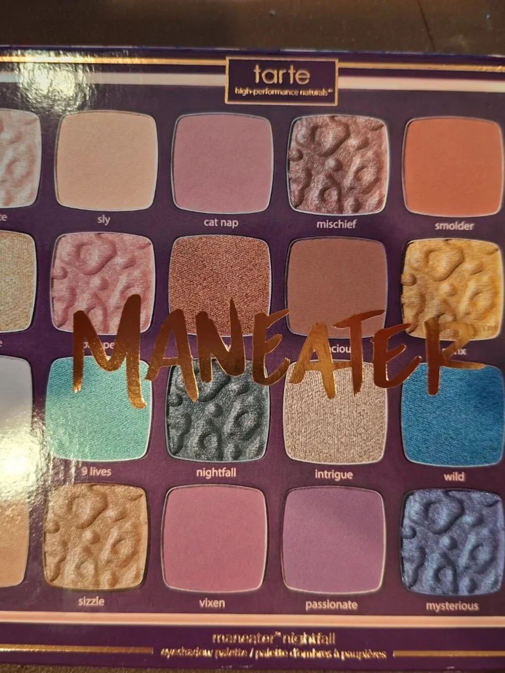 TARTE MANEATER NIGHTFALL EYESHADOW PALETTE